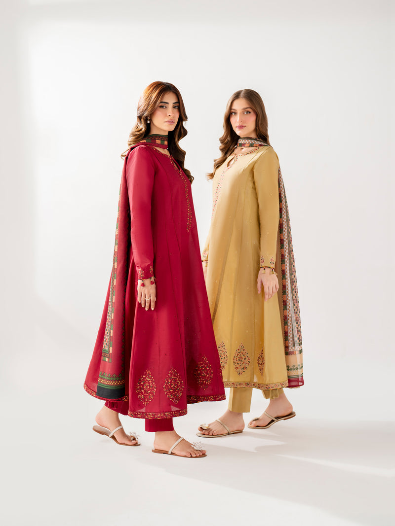 JAZMIN RTW EMBROIDERED LAWN RTW