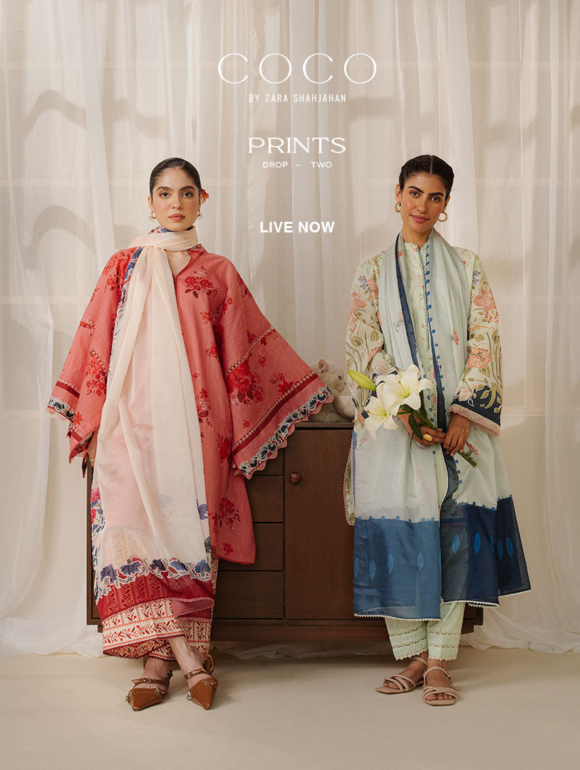 COCO BY ZARA SHAHJAHAN PRINTS VOL-||| Unstitched