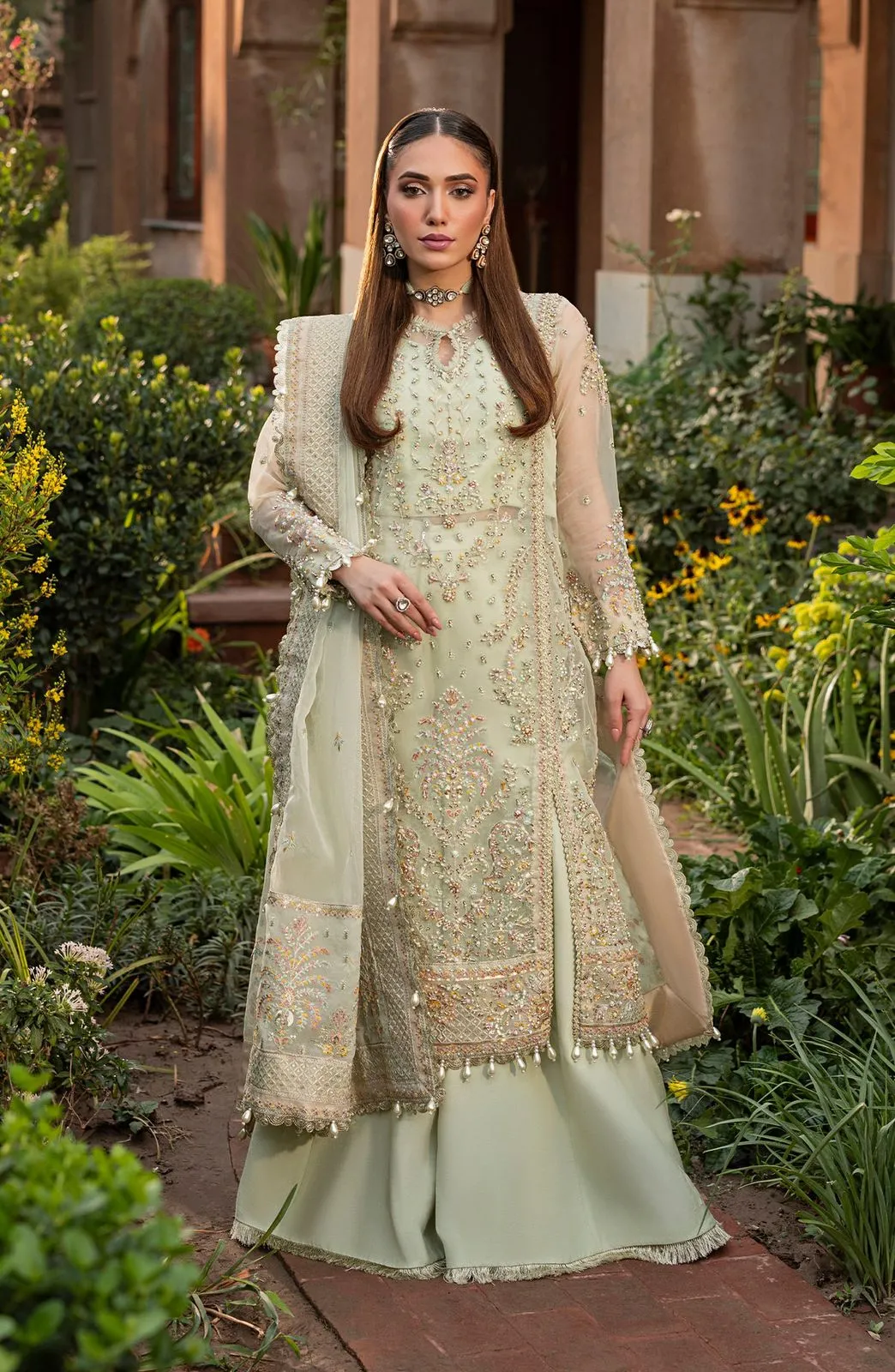 AYLIN SAGE FORMAL DRESS