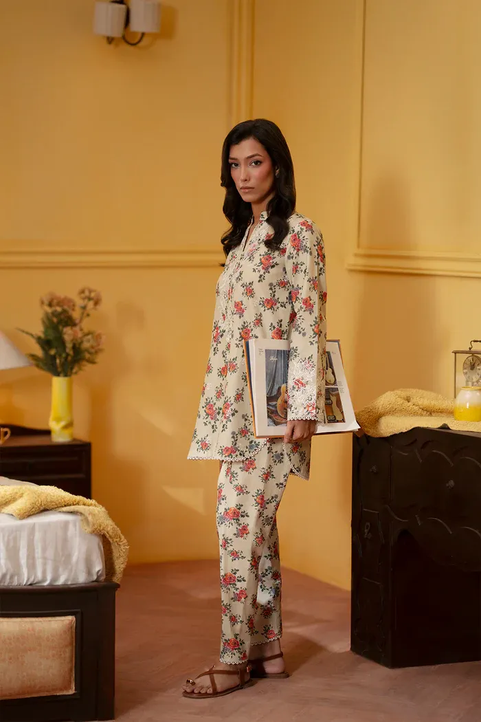 SAIRA RIZWAN JOOLIE BEIGE - JBP25-04