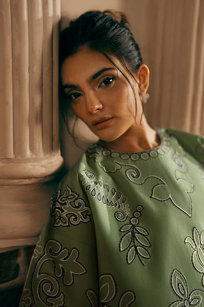 SAIRA RIZWAN JOOLIE GREEN - JBP25-10