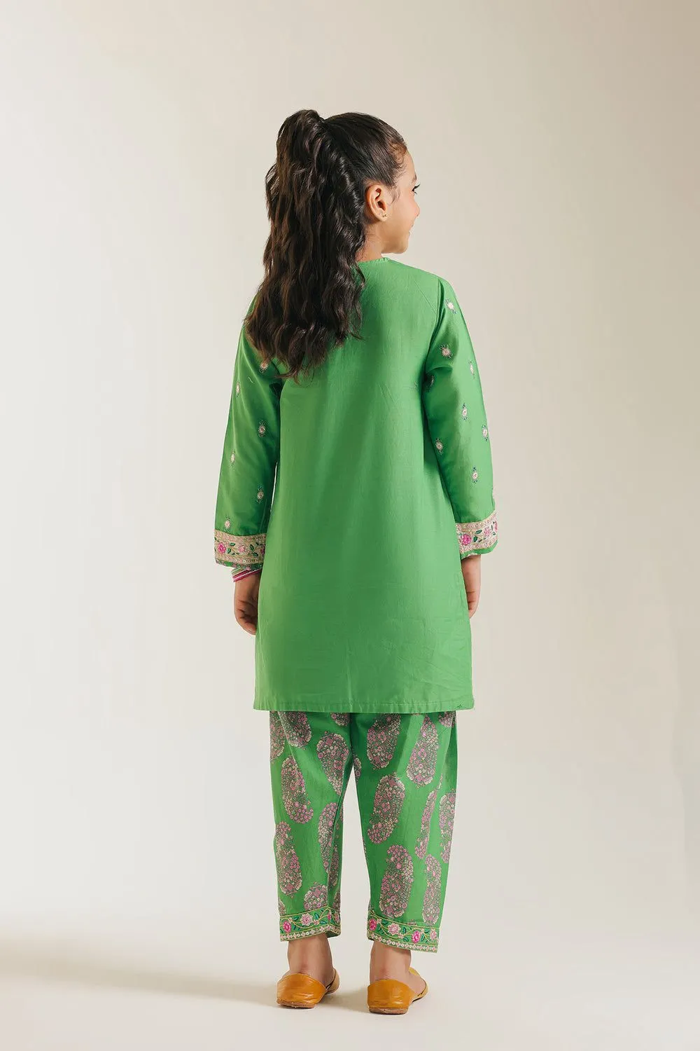 ETHNC KIDS EMBROIDERED SUIT