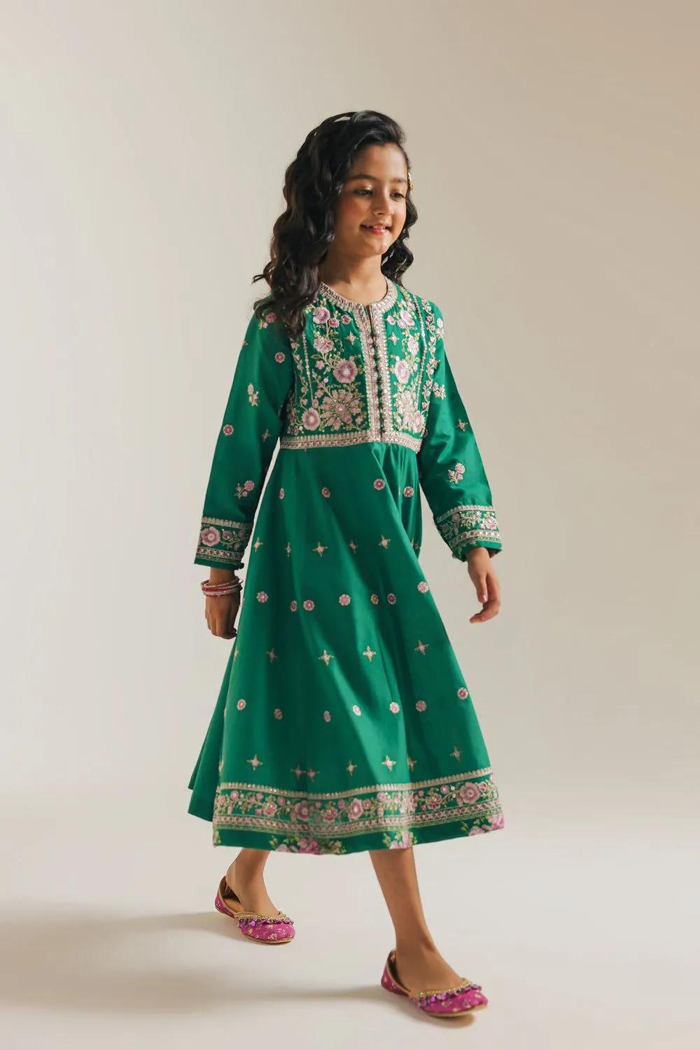 ETHNC KIDS EMBROIDERED SUIT