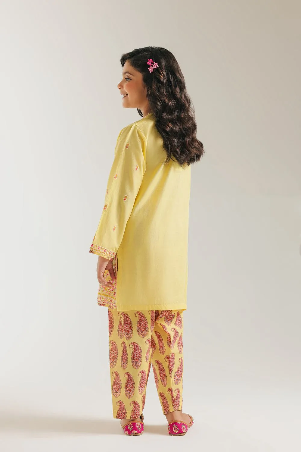 ETHNC KIDS EMBROIDERED SUIT