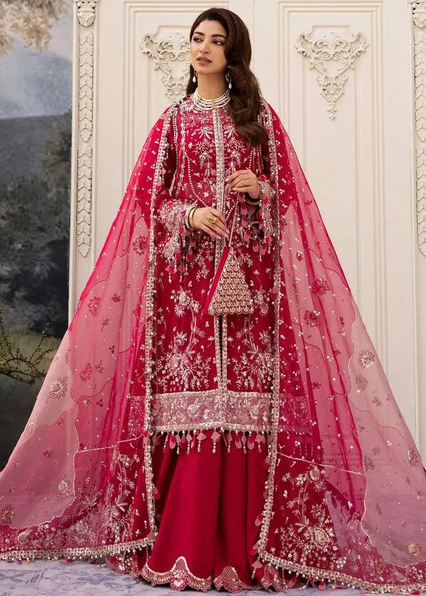 SADAF FAWAD KHAN Fuschia Rose