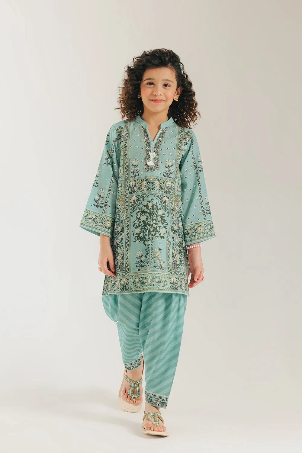 ETHNC KIDS PRINTED SUIT