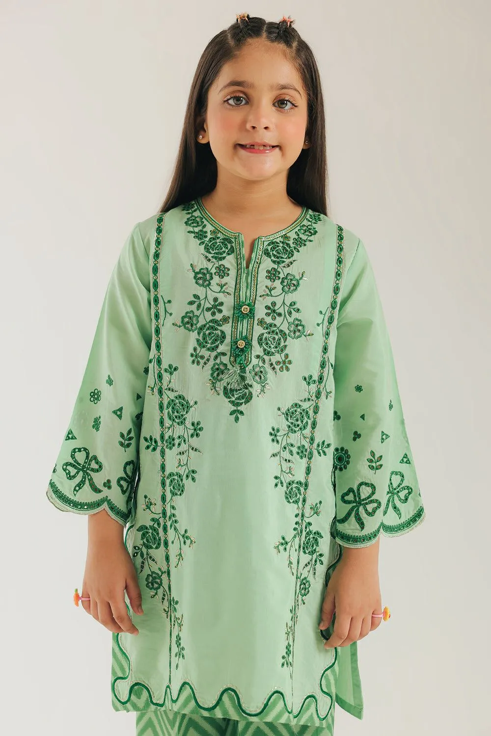 ETHNC KIDS EMBROIDERED SUIT