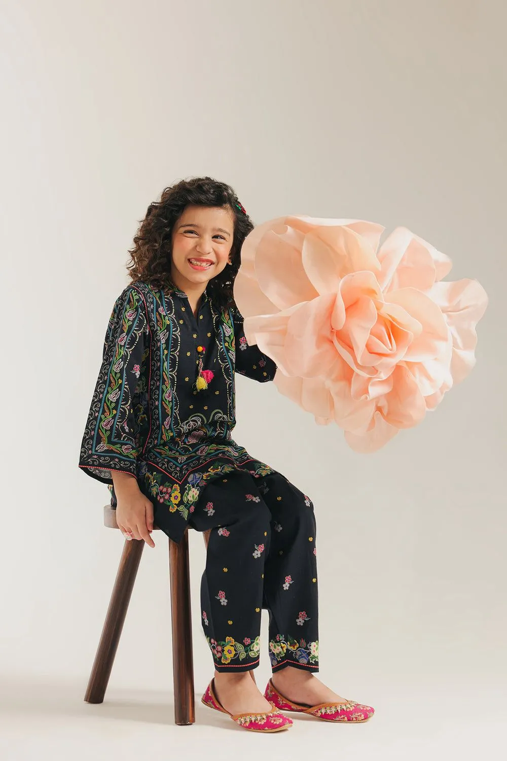 ETHNC KIDS PRINTED SUIT
