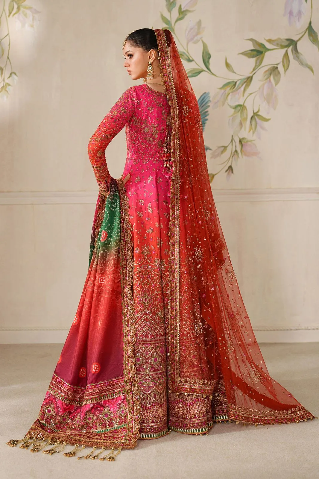 BAROQUE STITCHED EMBROIDERED SILK CH14-03 