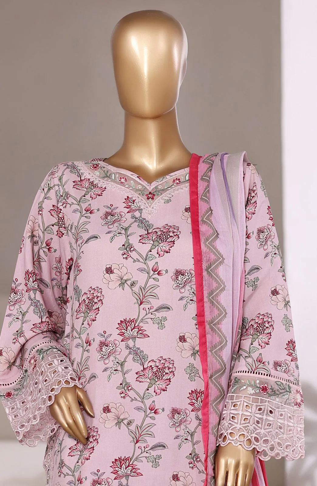SADABAHAR 3PCS  D-01 - SBD25VFR - Pink