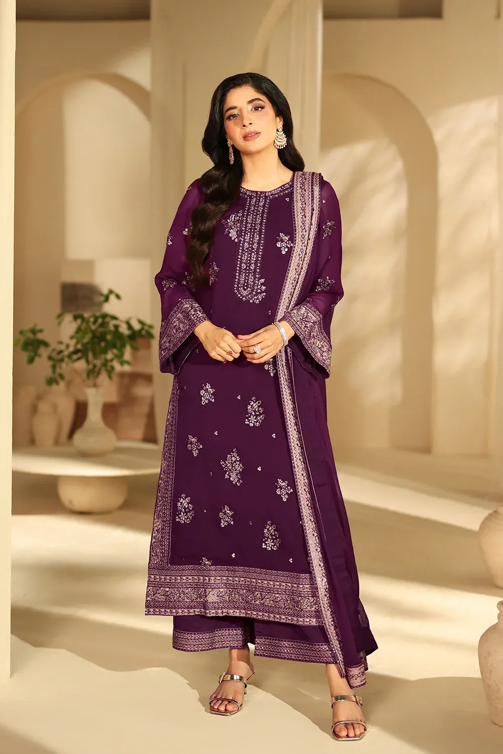 AZURE LUXE Burgundy Blossom