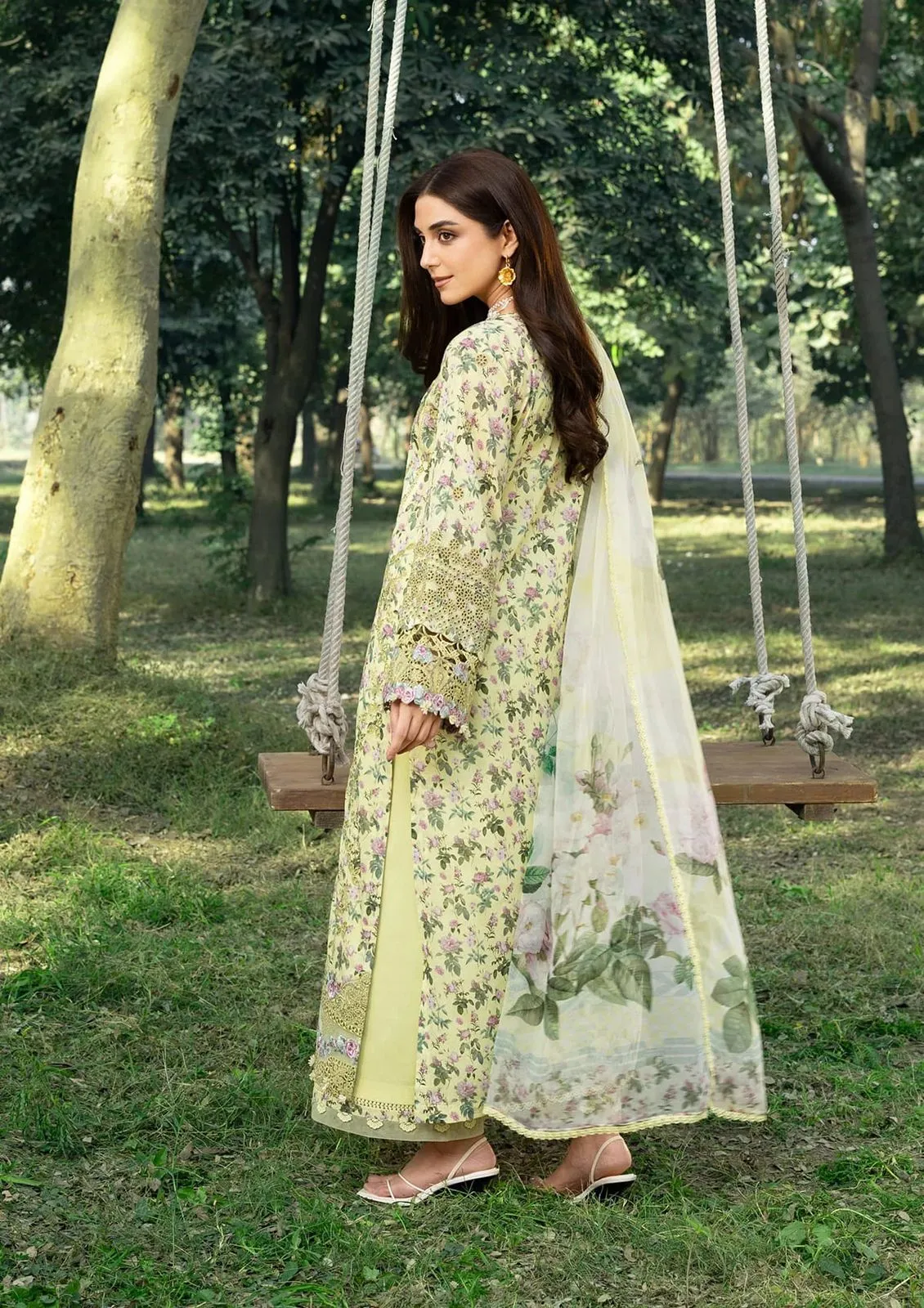 ELAF CHICKENKARI PRINT -26