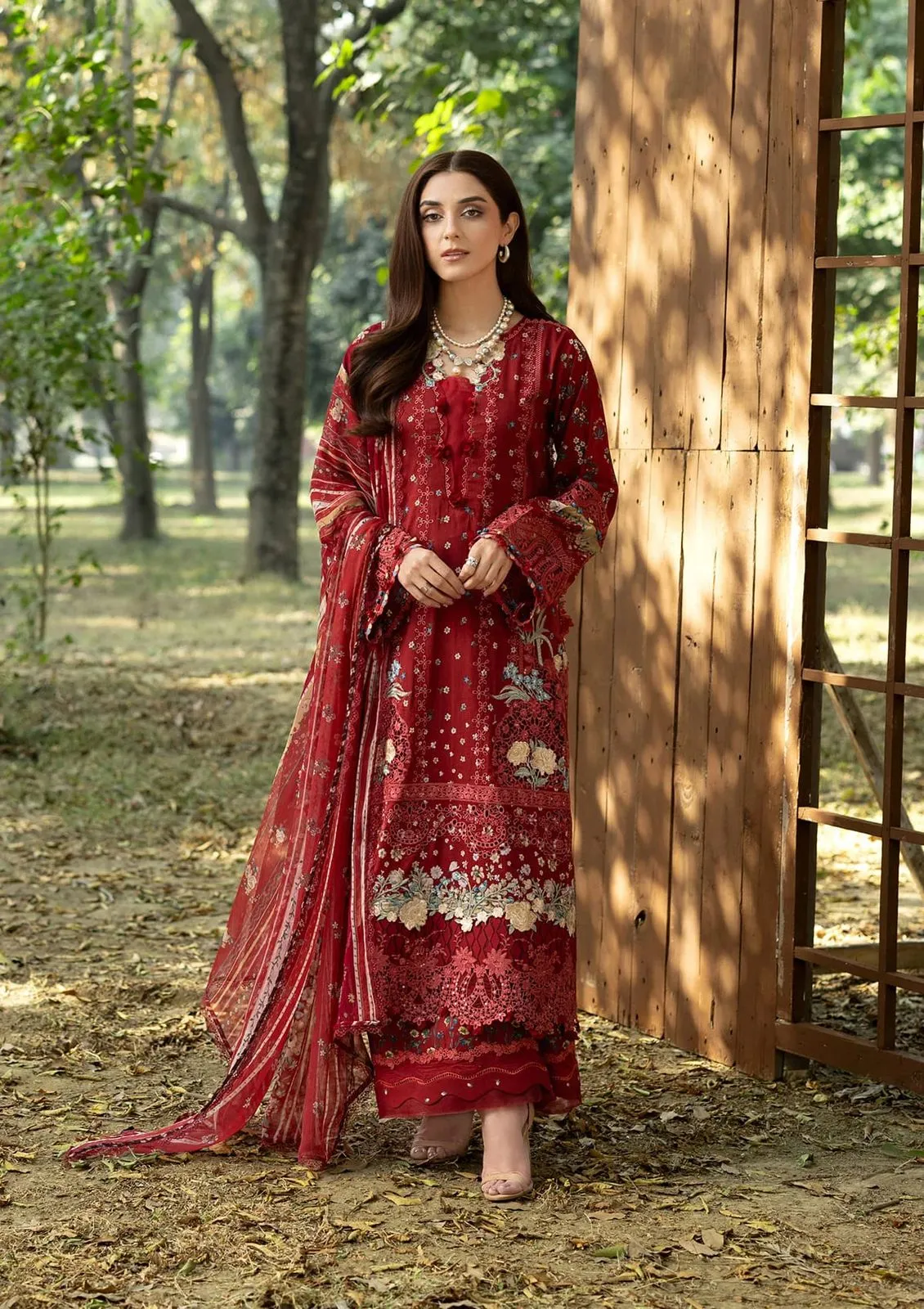 ELAF CHICKENKARI PRINT -26