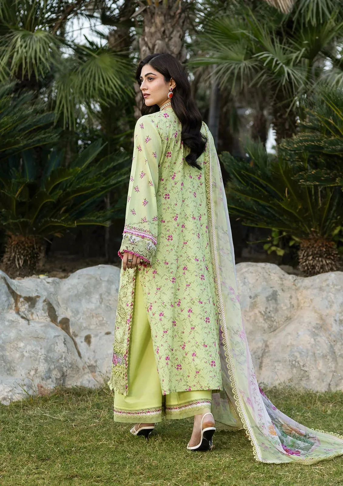 ELAF CHICKENKARI PRINT -26