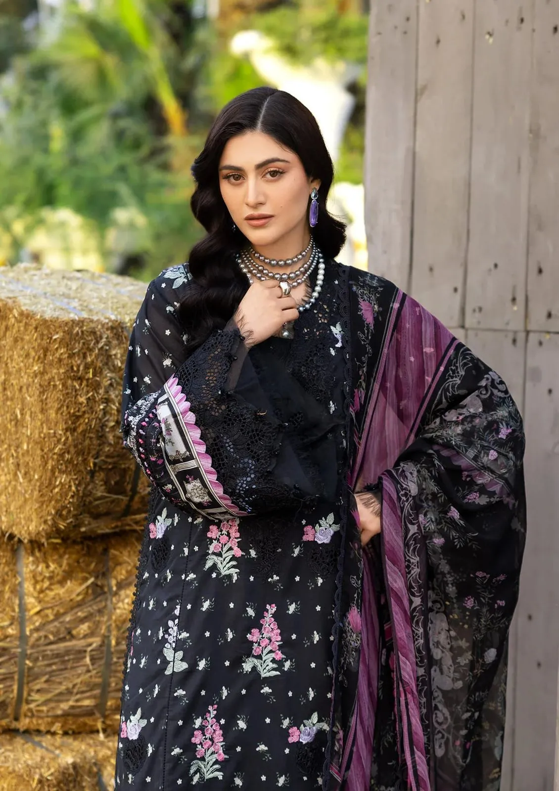 ELAF CHICKENKARI PRINT -26