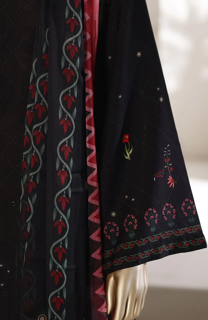 Sadabahar Printed Stitched Kaftaan