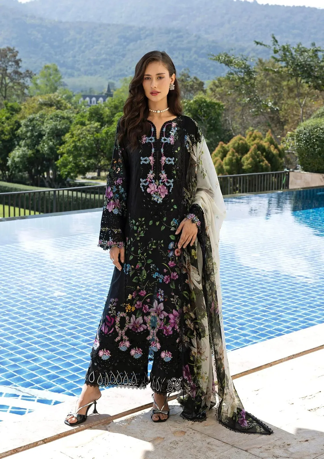 ELAF SIGNATURE EMBROIDERED PRINTS