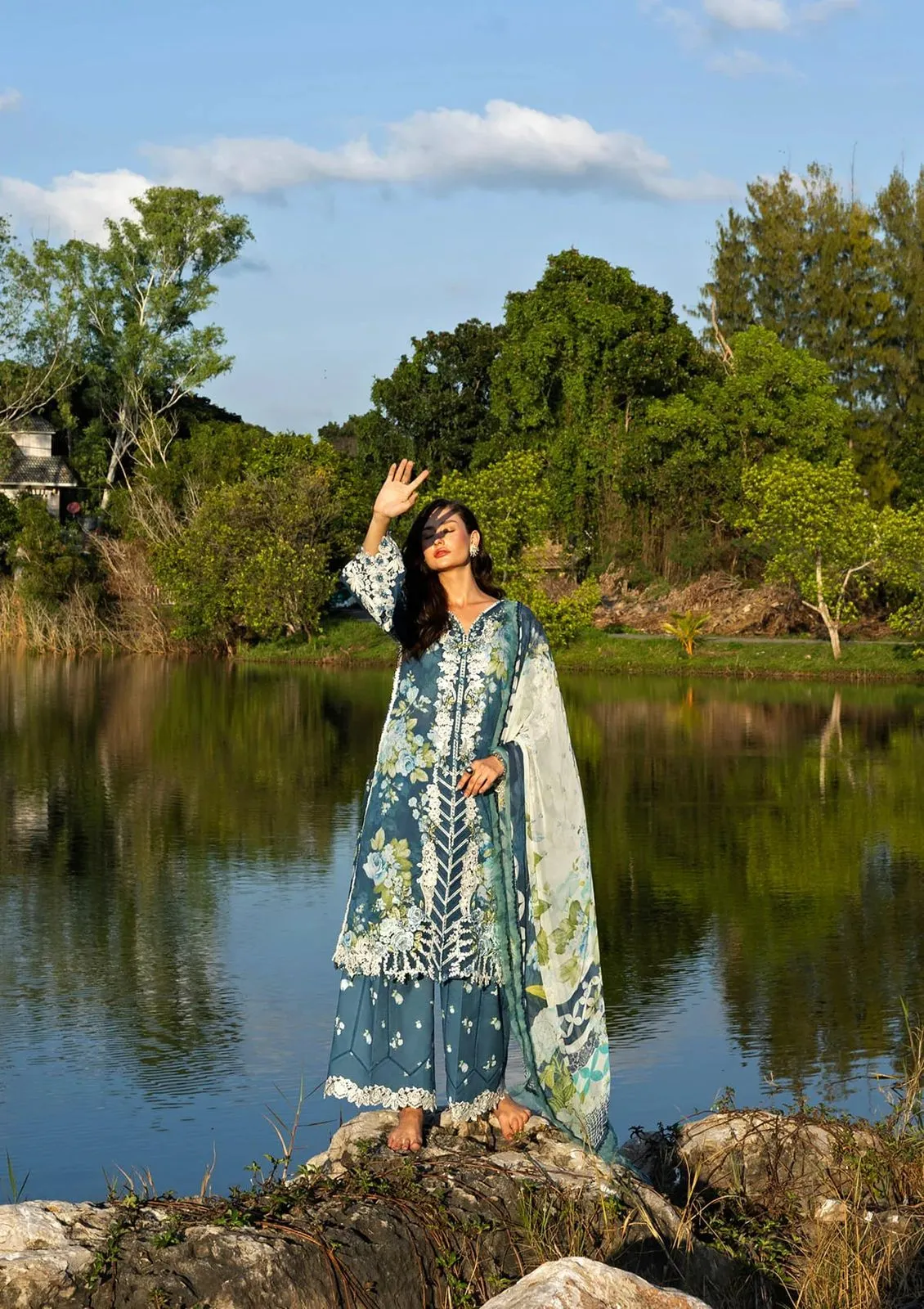 ELAF SIGNATURE EMBROIDERED PRINTS