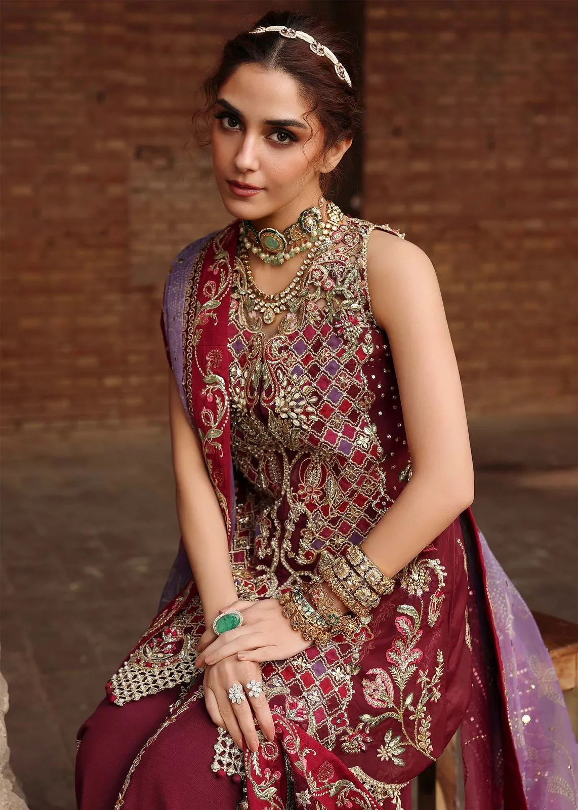 CRIMSON JHILMIL-WEDDING