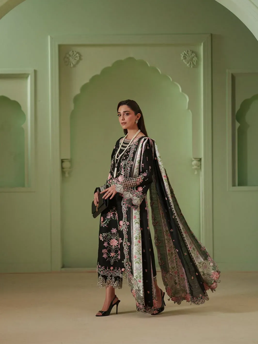 BIN ILYAS Mashriq La-Donna stitched