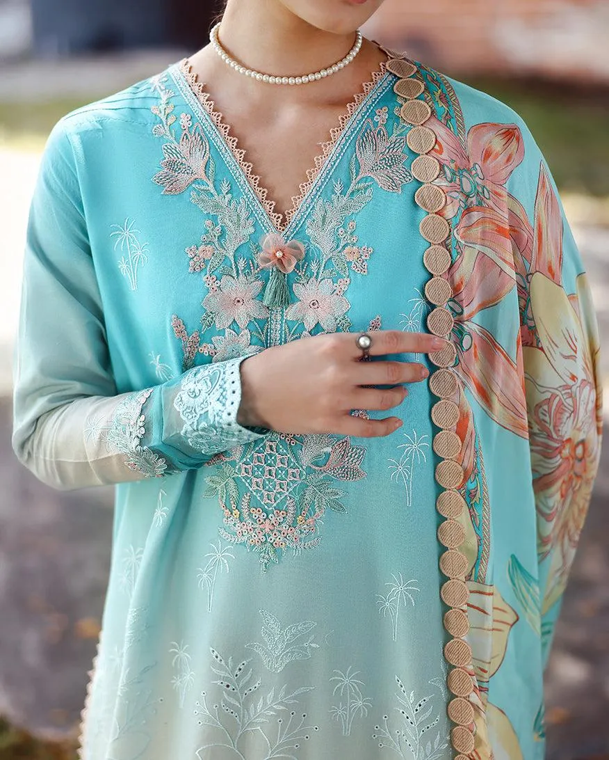 MUSHQ Solace | Ombre Chikankari
