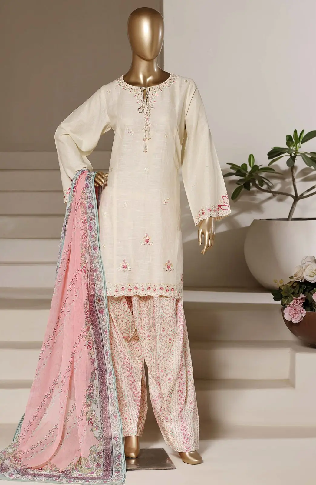 SADABAHAR Eclair Embroidery