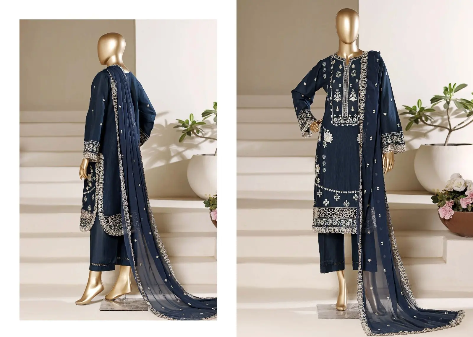 SADABAHAR Luxury Embroidered Festive