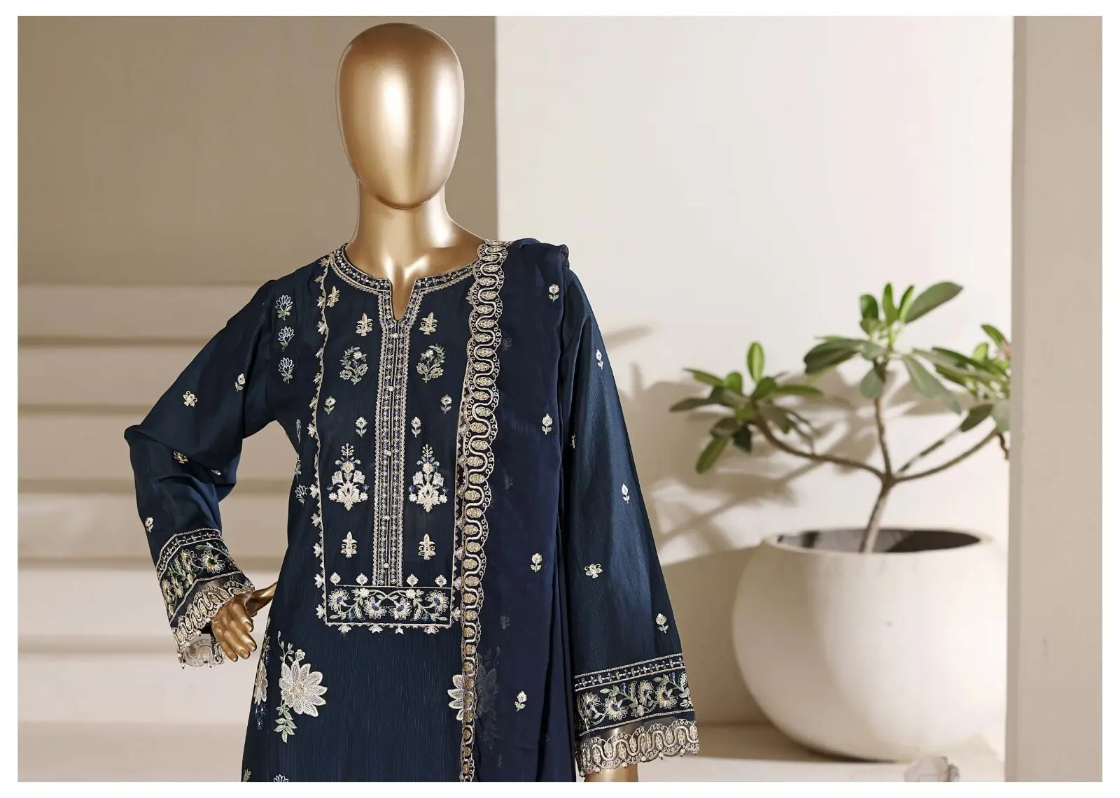 SADABAHAR Luxury Embroidered Festive