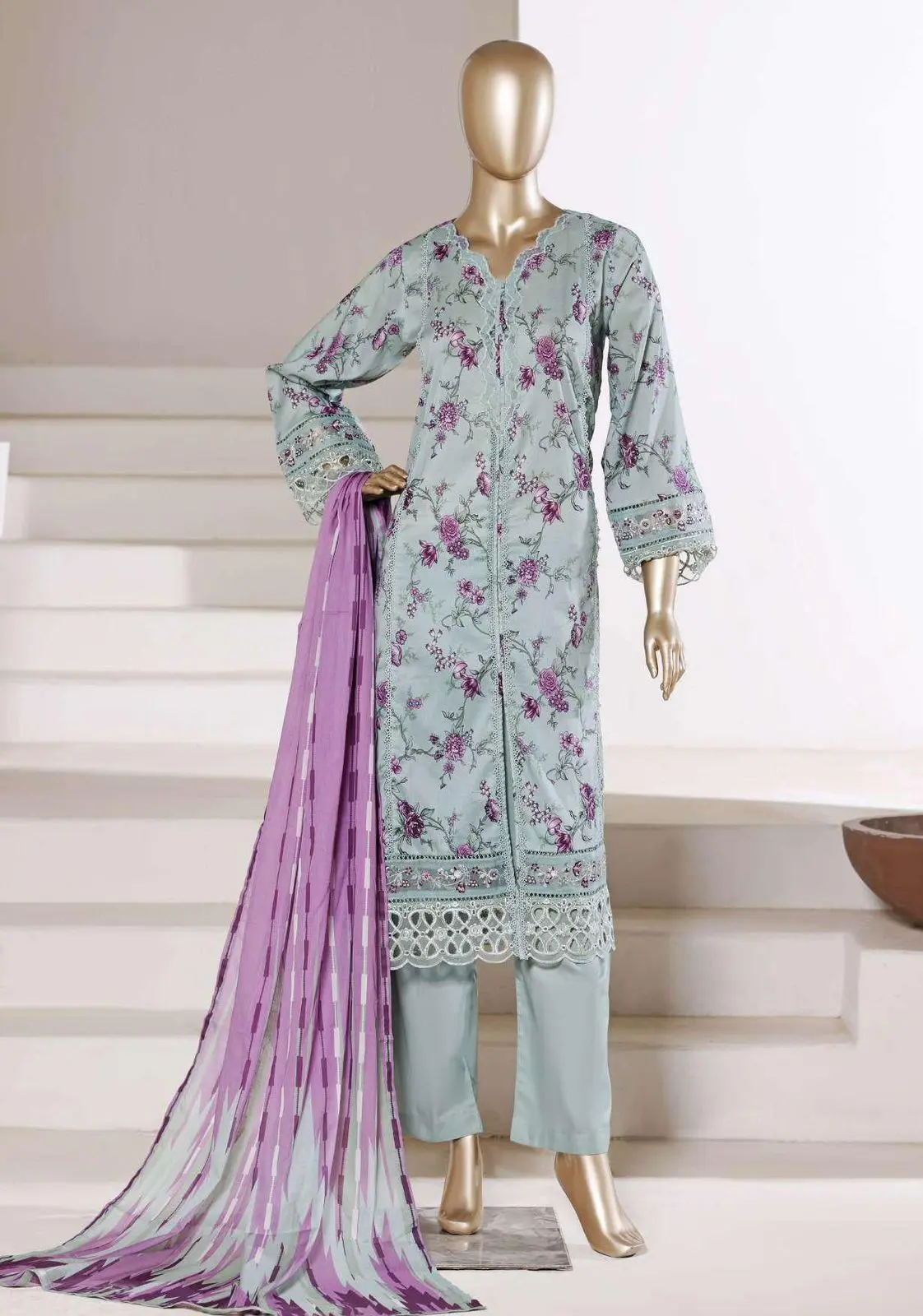 SADABAHAR Festive Embroidery Lawn