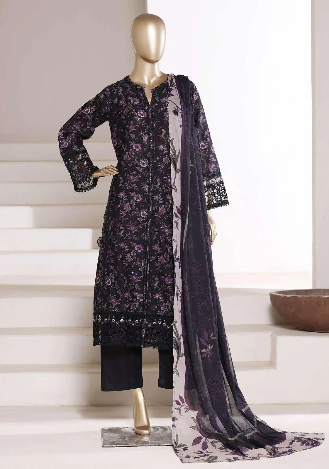 SADABAHAR Festive Embroidery Lawn