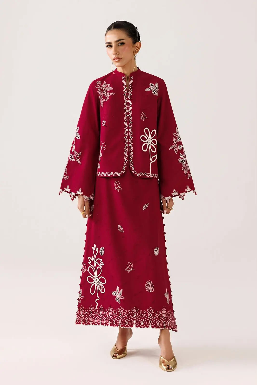 QALAMKAR EMBROIDERED CO-ORDS’26