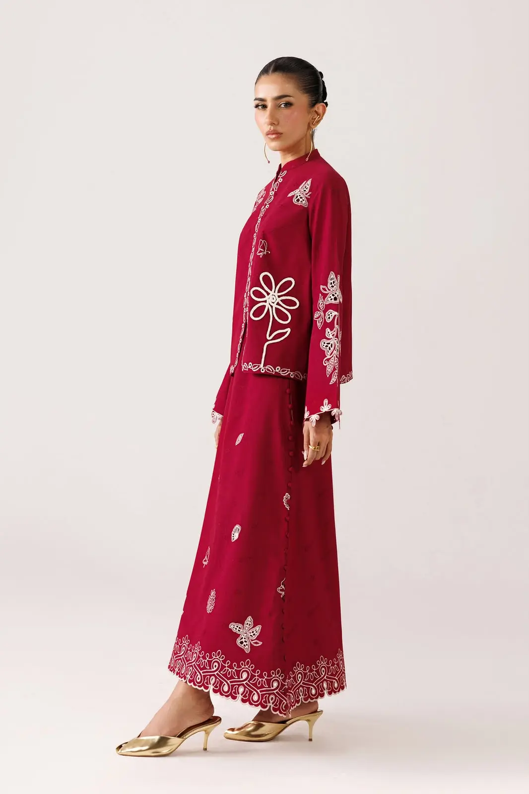 QALAMKAR EMBROIDERED CO-ORDS’26