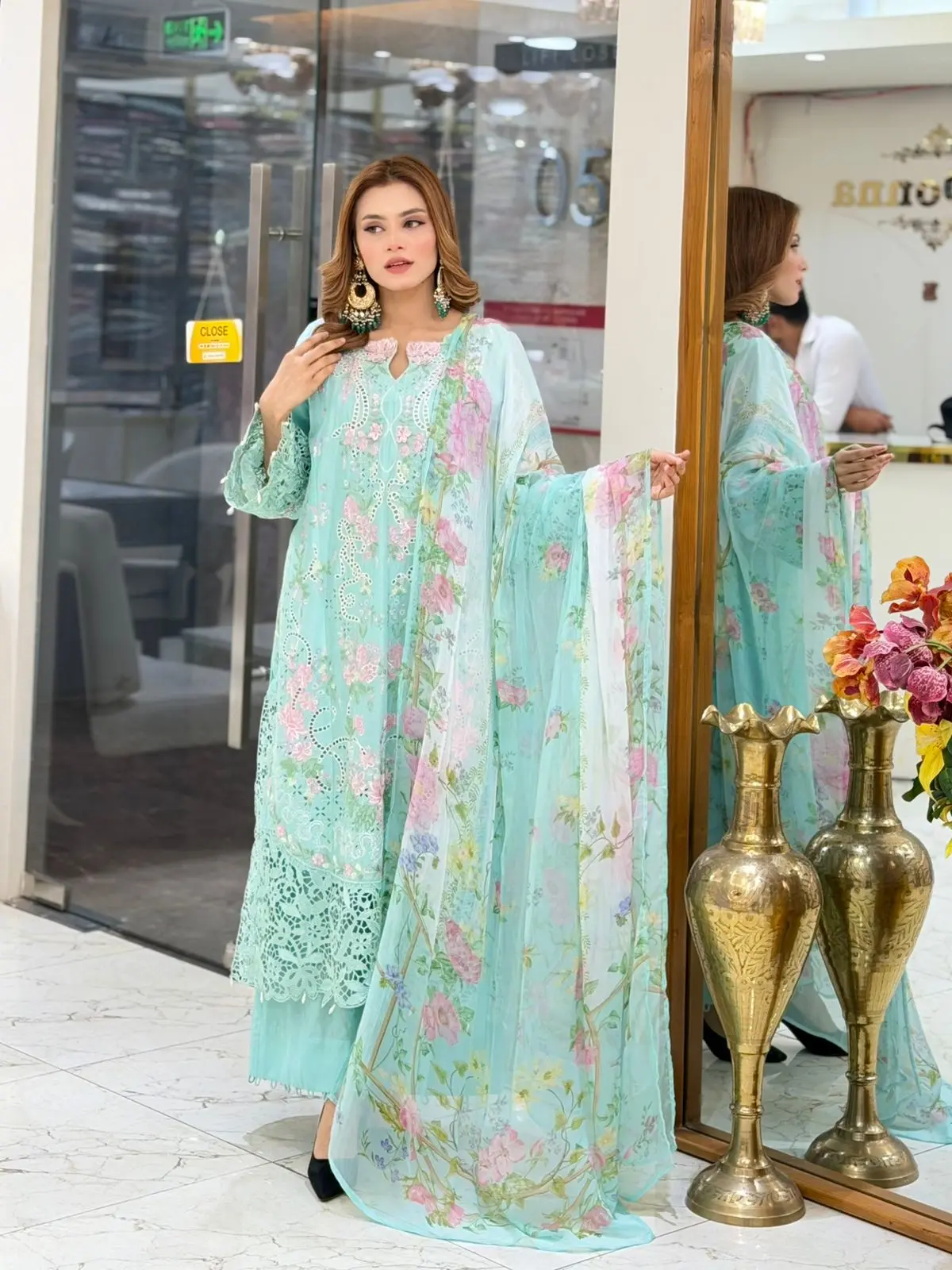 MARIA B LUXURY  (LA-DONNA STITCHED)