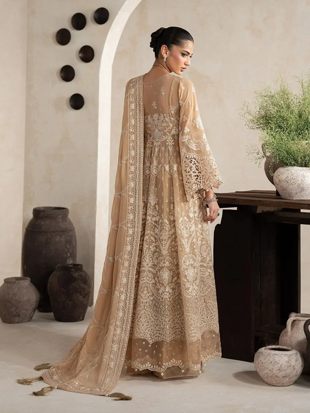 GULAAL Embroidered Chiffon