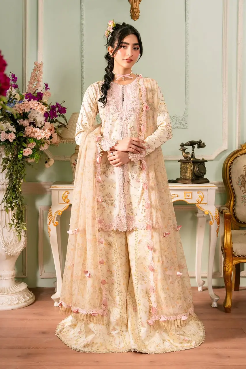 QALAMKAR LUXE SILK UNSTITCHED 