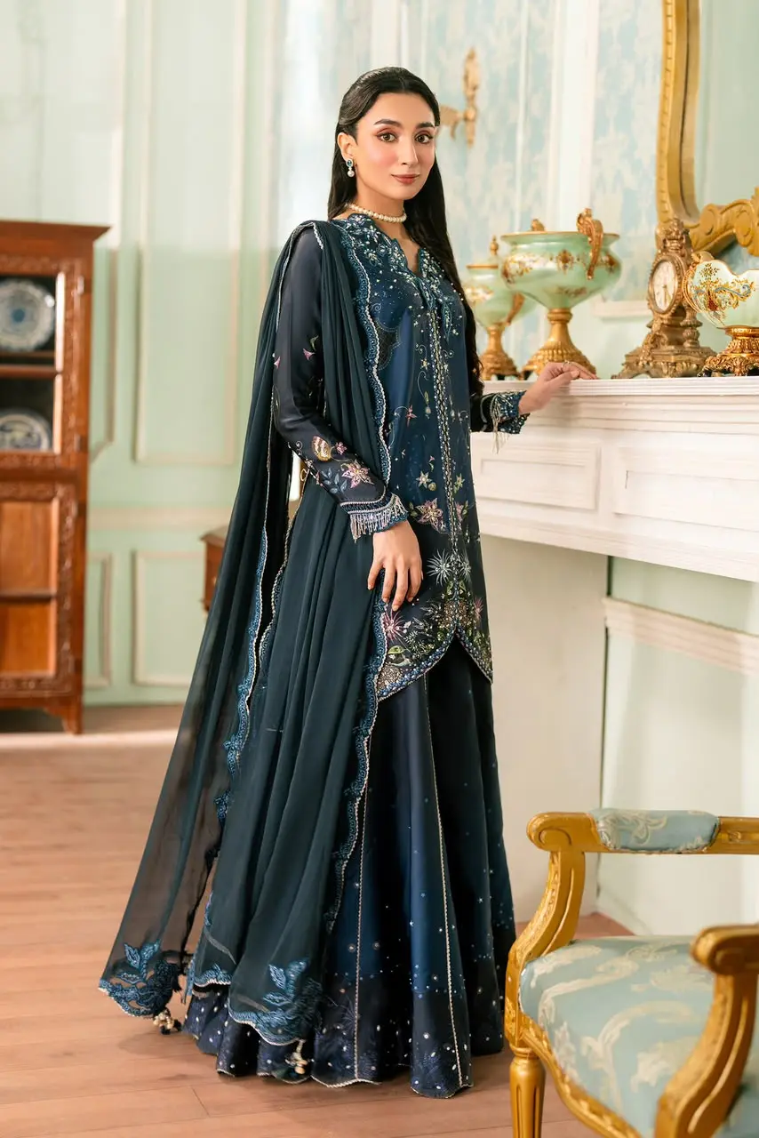 QALAMKAR LUXE SILK UNSTITCHED 