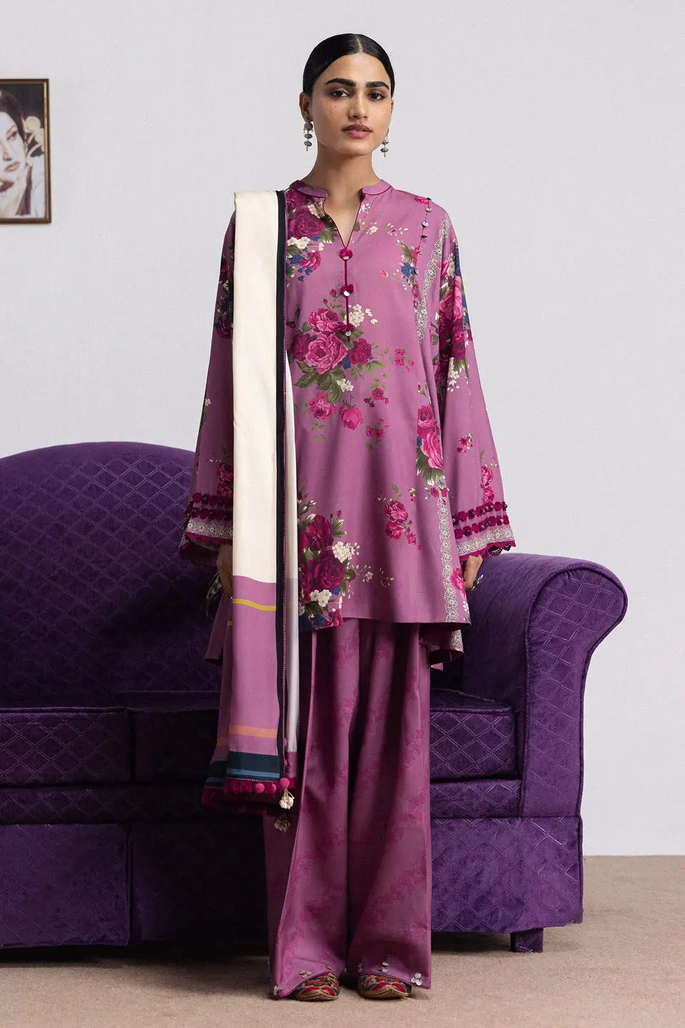 COCO PRINT WINTER UNSTITCHED 26