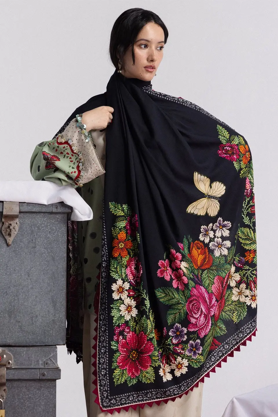 COCO PRINT WINTER UNSTITCHED 26