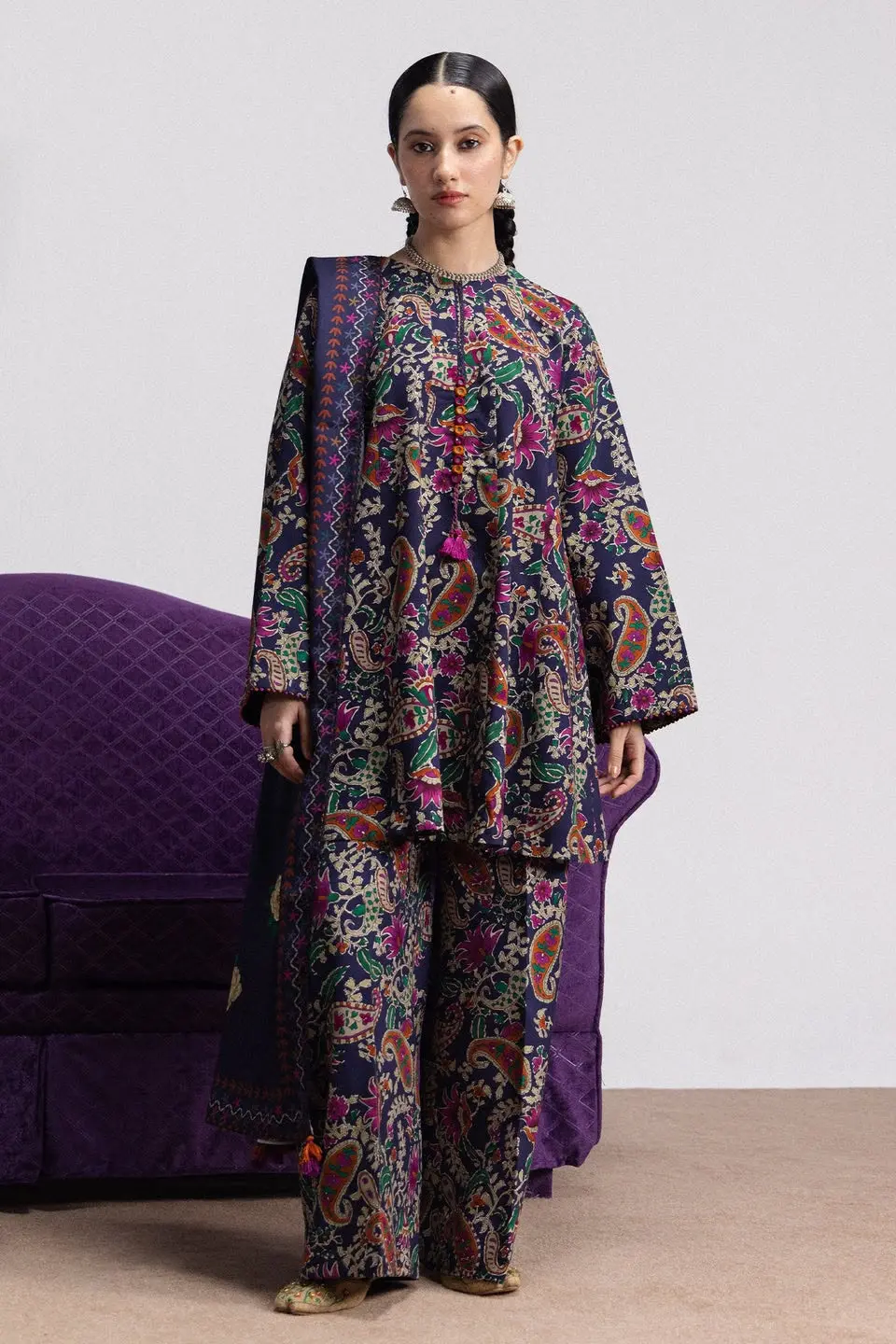 COCO PRINT WINTER UNSTITCHED 26