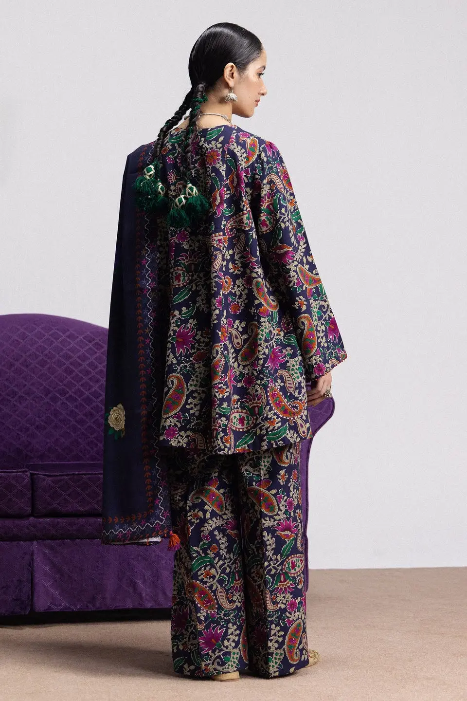 COCO PRINT WINTER UNSTITCHED 26